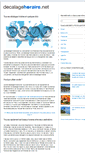 Mobile Screenshot of decalage-horaire.net