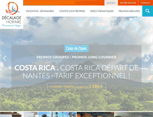 Tablet Screenshot of decalage-horaire.fr